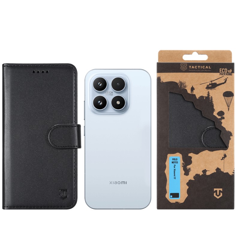 Taktické poznámky do poľa pre Xiaomi 17 Black