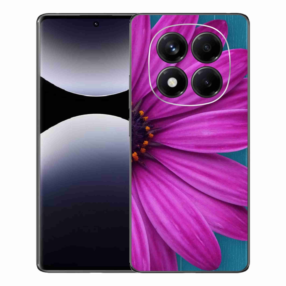 Gélový kryt mmCase na Xiaomi Redmi Note 14 Pro - fialová margaréta
