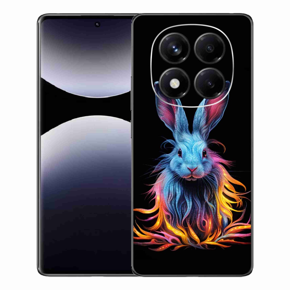 Gélový kryt mmCase na Xiaomi Redmi Note 14 Pro - abstraktný zajac