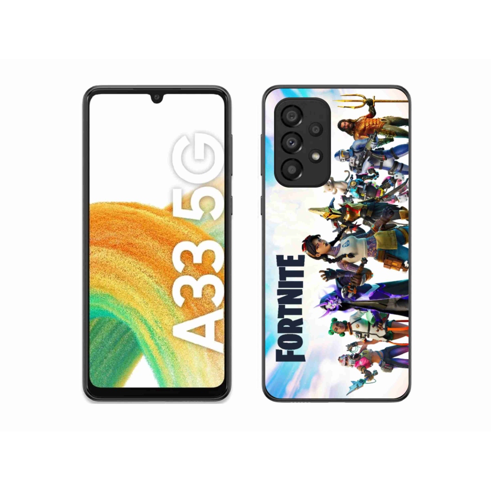 Gélový kryt mmCase na Samsung Galaxy A33 5G - fortnite