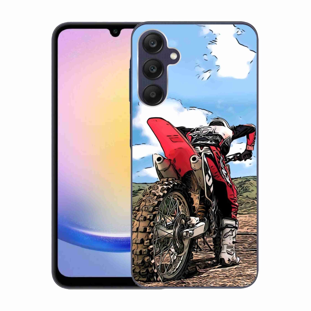 Gélový kryt mmCase na Samsung Galaxy A25 5G - moto