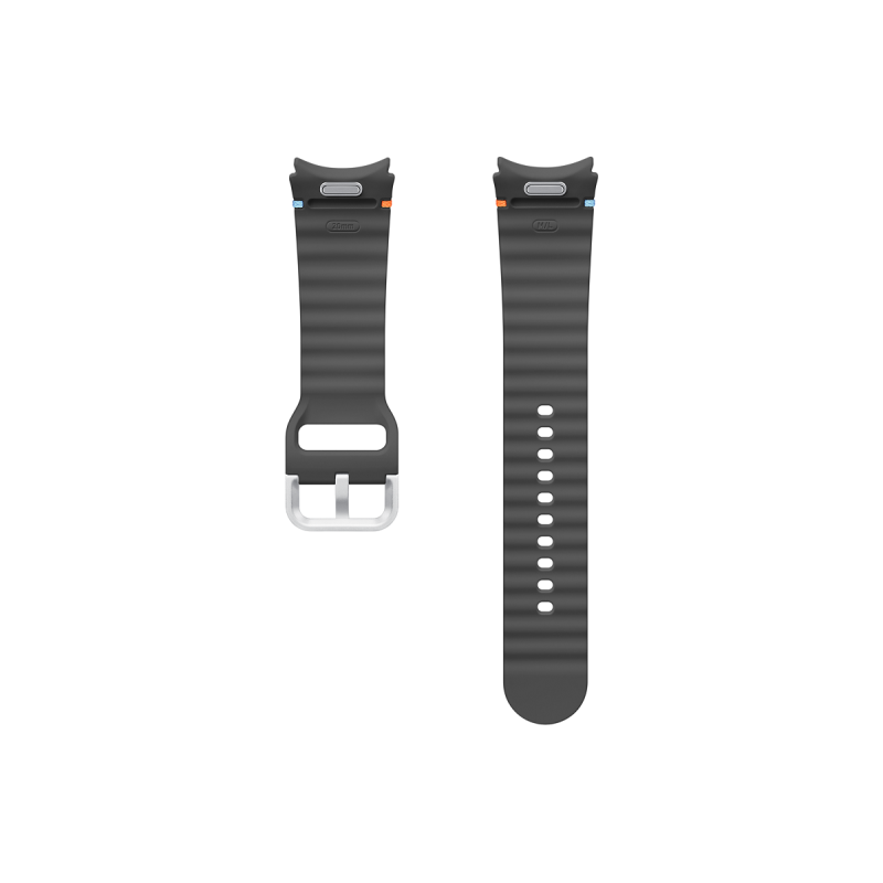 ET-SNL31LBE Samsung Galaxy Watch 4/5/6/7 Športový Remienok 20mm M/L Dark Gray