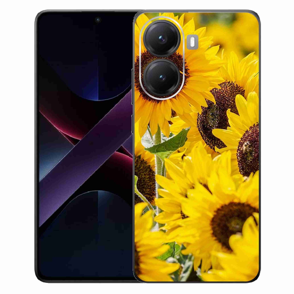 Gélový kryt mmCase na Xiaomi Poco X7 Pro 5G - slnečnica