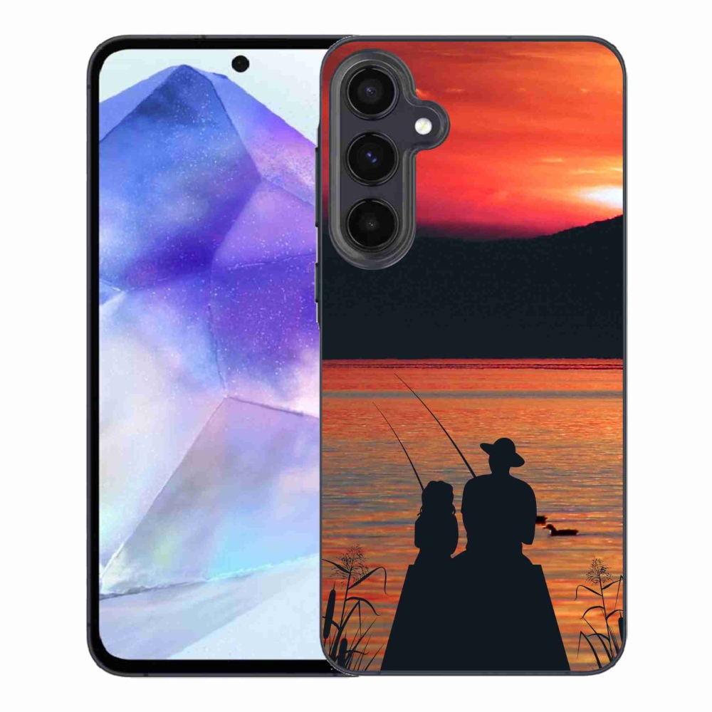 Gélový kryt mmCase na Samsung Galaxy A55 5G - rybárčenie 3