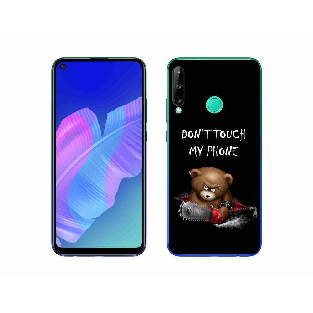 Gelový kryt mmCase na Huawei P40 Lite E - nesahej na telefon