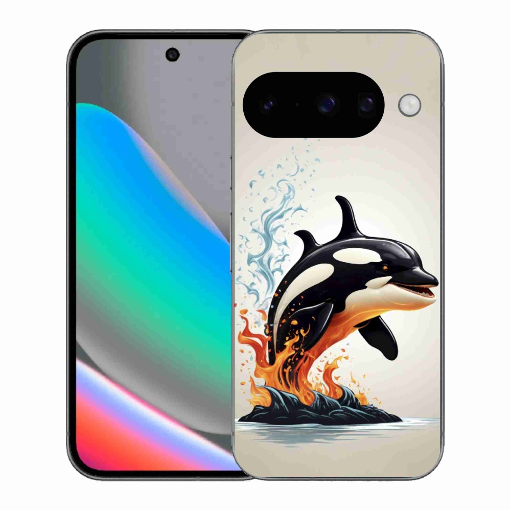 Gélový kryt mmCase na Google Pixel 10 - kosatka