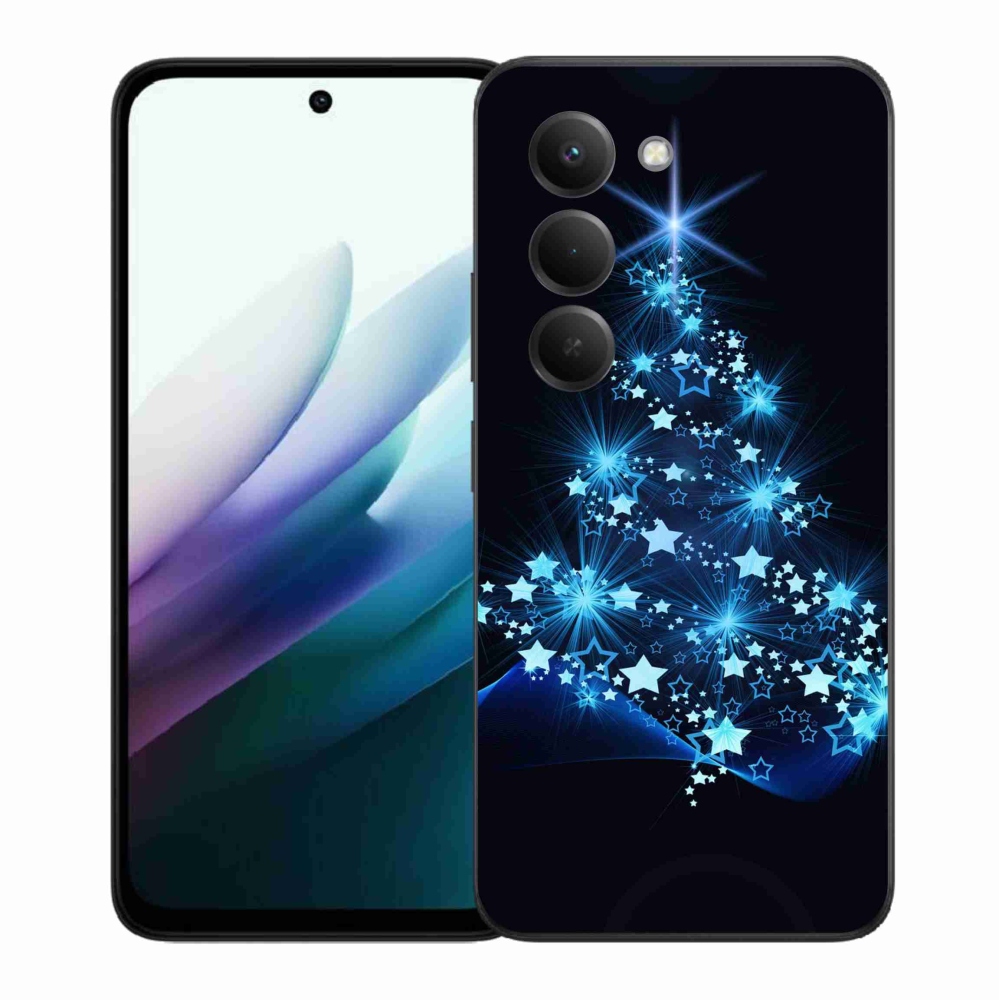 Gélový kryt mmCase na Xiaomi Redmi 15 4G/5G (171mm) - vianočný stromček