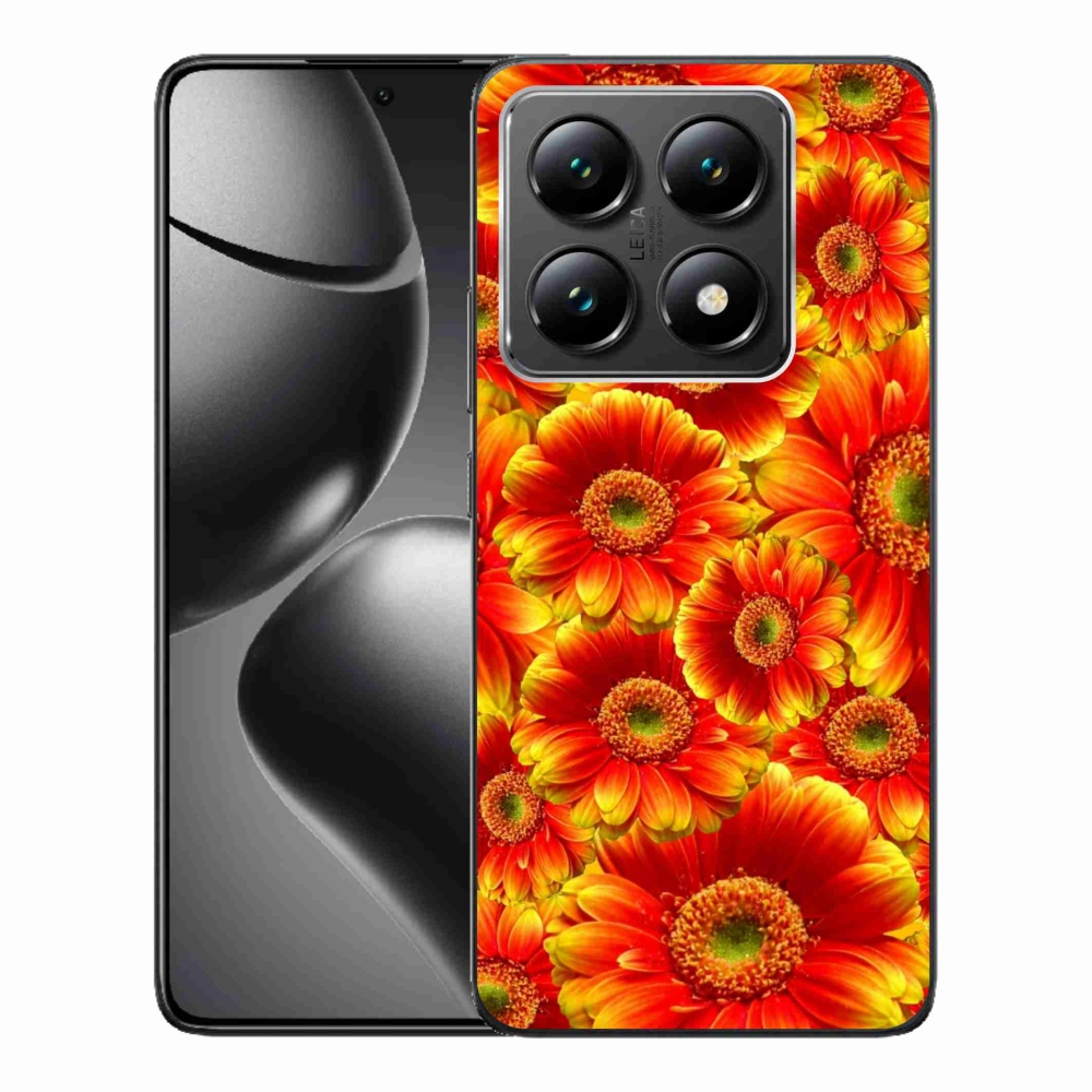 Gélový kryt mmCase na Xiaomi 14T - gerbera 1