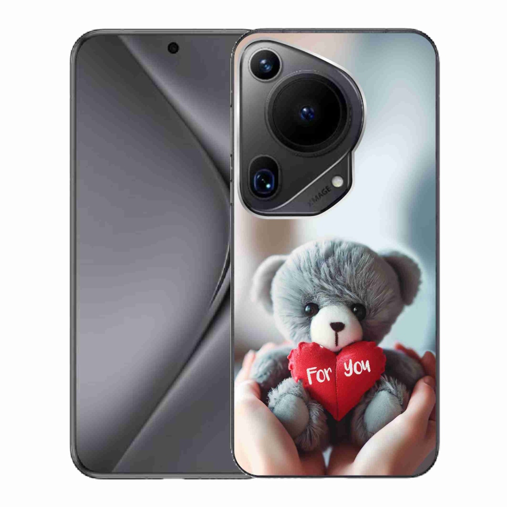 Gélový kryt mmCase na Huawei Pura 70 Ultra - medvedík pre zamilovaných