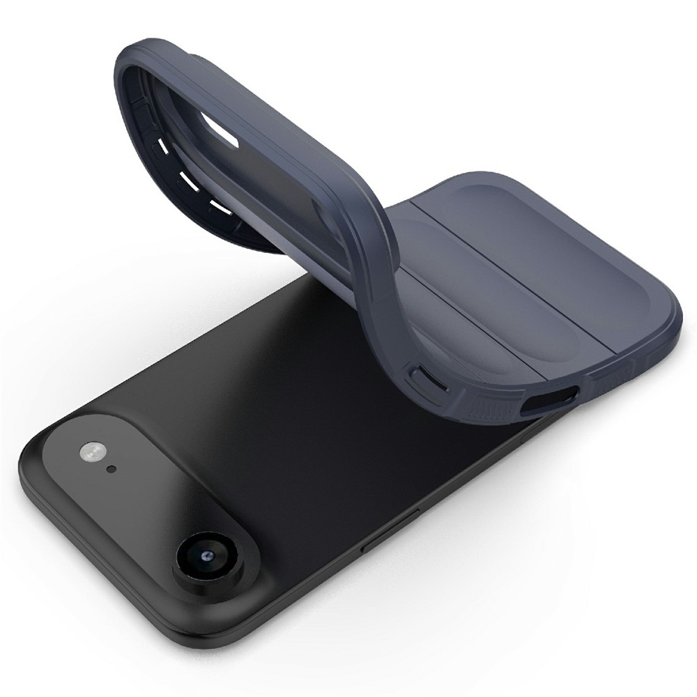 Rugg odolný gélový obal na iPhone 17 Air - tmavomodrý
