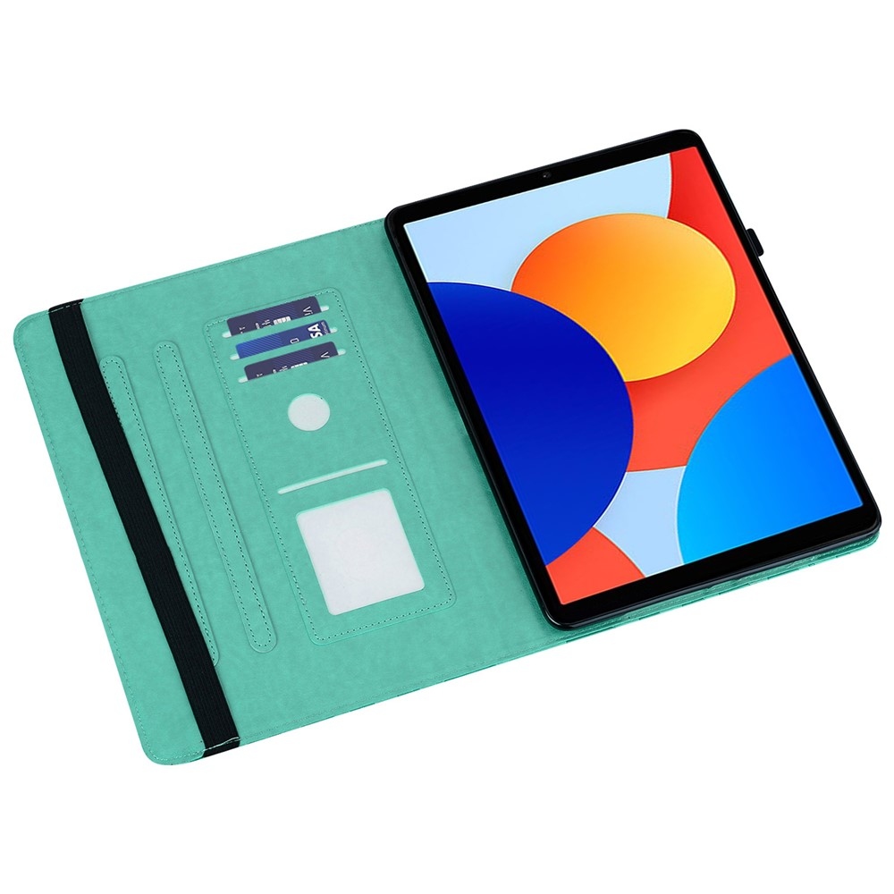 Tree zatváracie púzdro na tablet Xiaomi Redmi Pad SE 8.7 - modrozelené