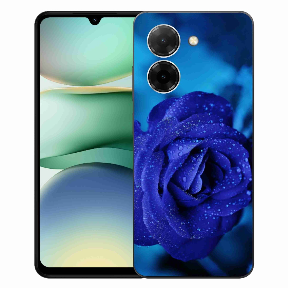 Gélový kryt mmCase na Xiaomi Redmi A5 (171.7x77.8x8.3mm) - modrá ruža