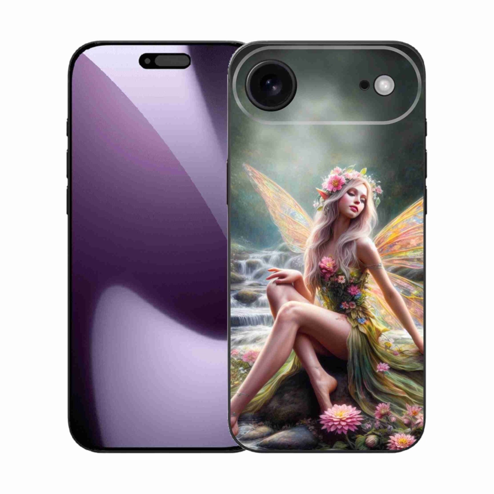Gélový kryt mmCase na iPhone 17 Air - motýlia žena 1