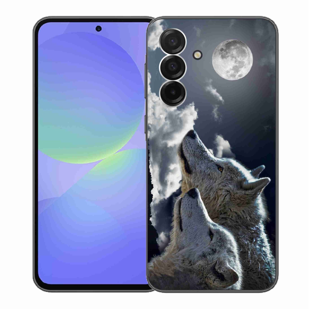 Gélový kryt mmCase na Samsung Galaxy A36 5G - vlci
