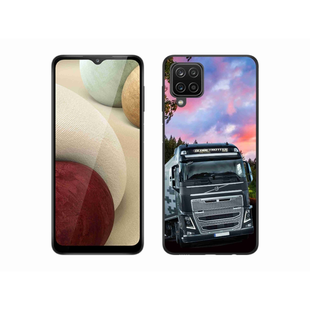 Gélový kryt mmCase na Samsung Galaxy A12 - kamión 2