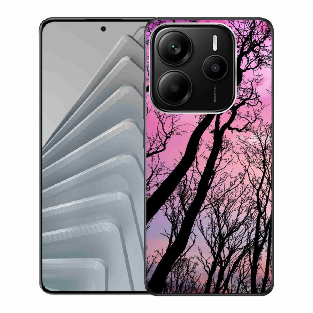 Gélový kryt mmCase na Xiaomi Redmi Note 14 5G - opadané stromy