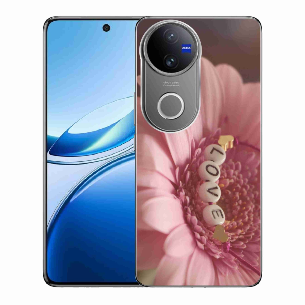 Gélový kryt mmCase na Vivo V50 5G - prívesok love