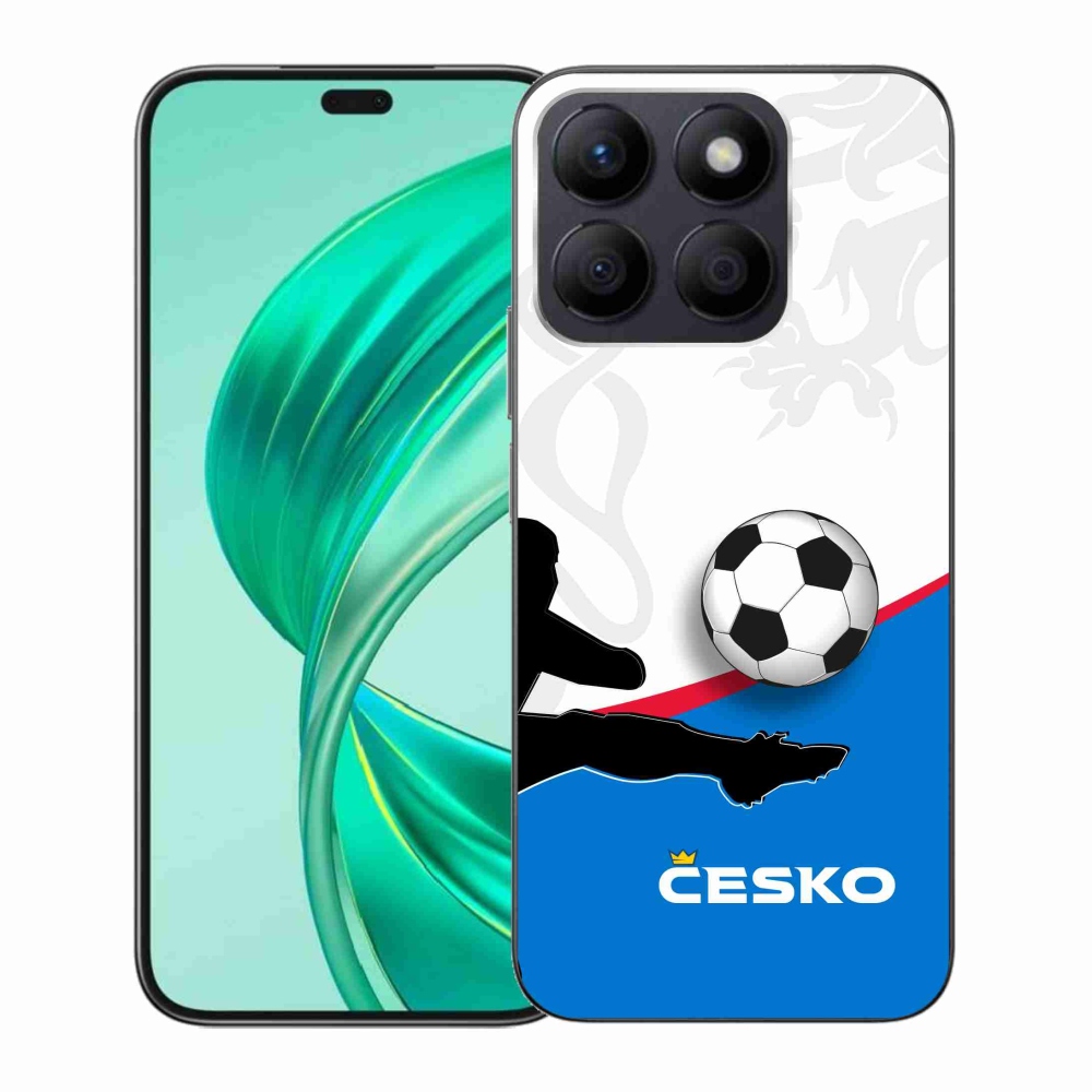 Gélový kryt mmCase na Honor X8b - futbal Česko 3