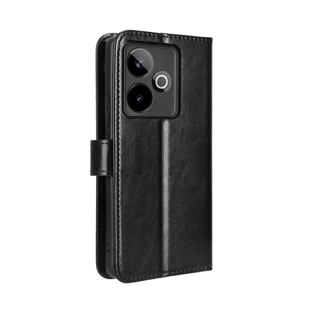 Crazy knižkové puzdro na Realme GT 7 5G - čierne