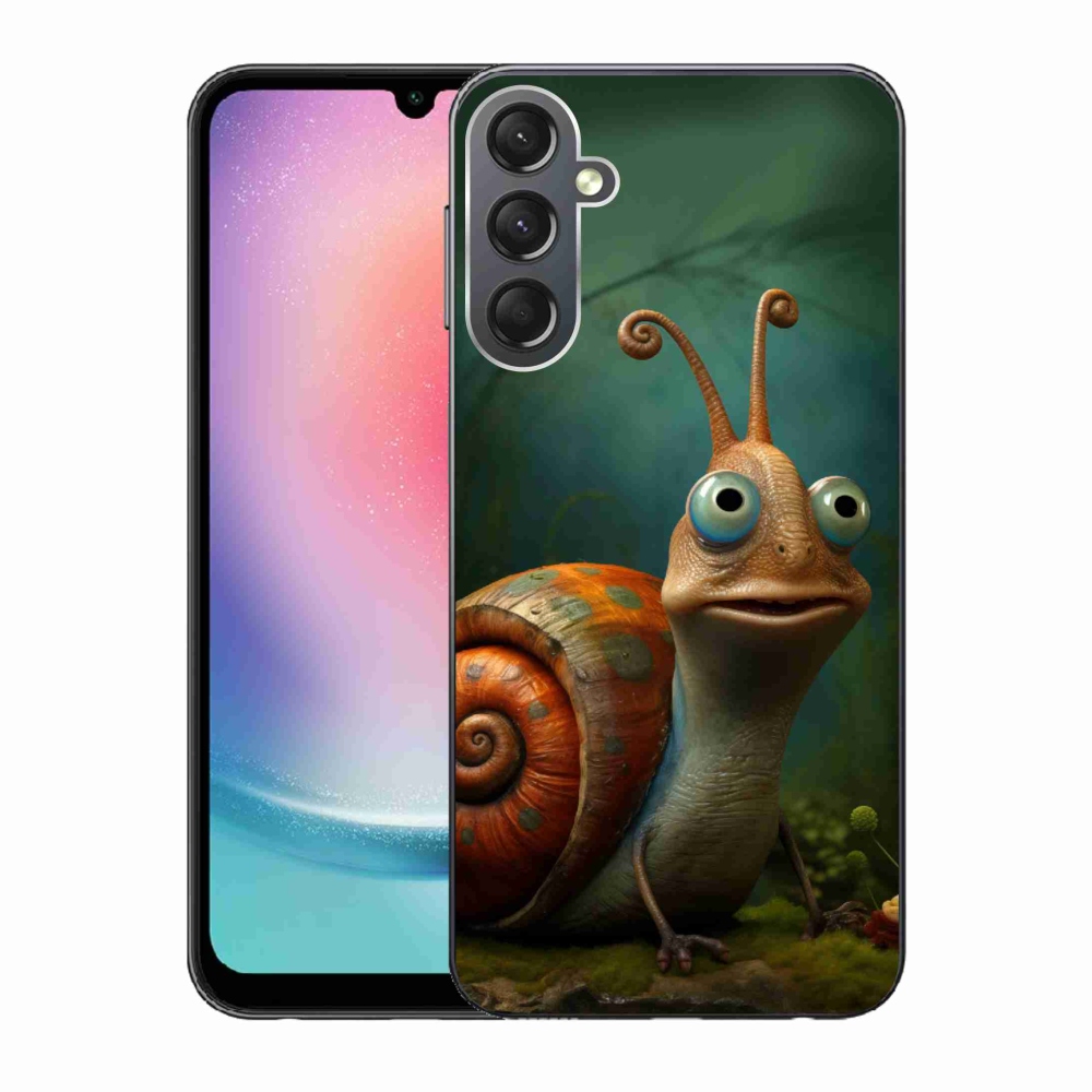 Gélový kryt mmCase na Samsung Galaxy A24 - slimák