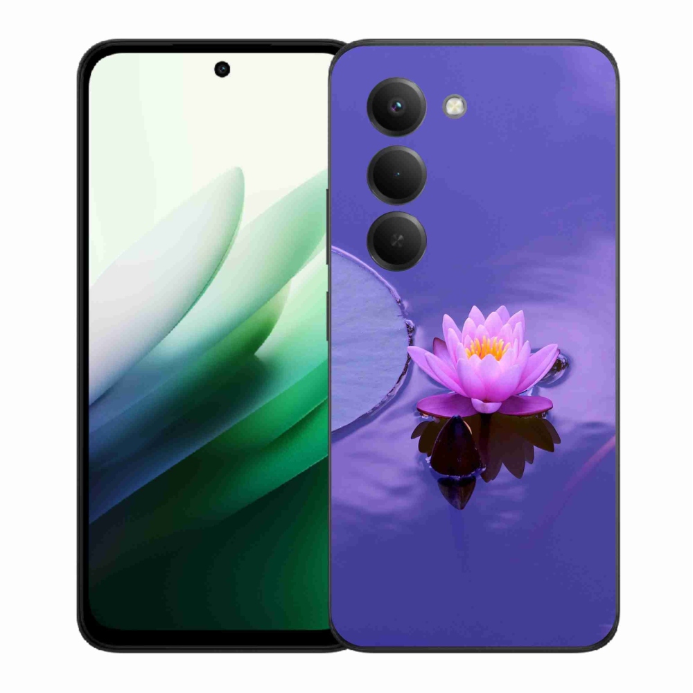 Gélový kryt mmCase na Xiaomi Redmi 15 5G (169mm) - kvet na hladine