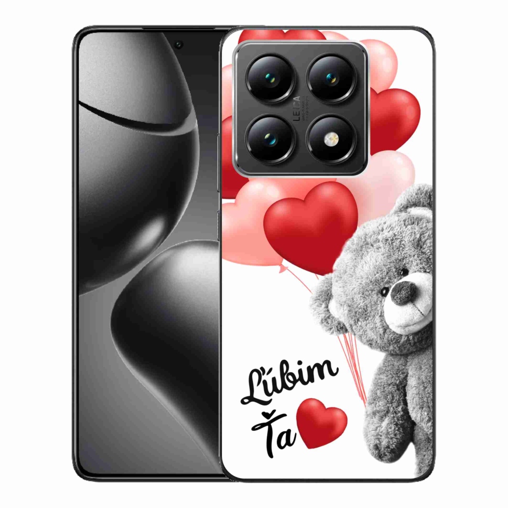Gélový obal mmCase na Xiaomi 14T - ľúbim ťa sk