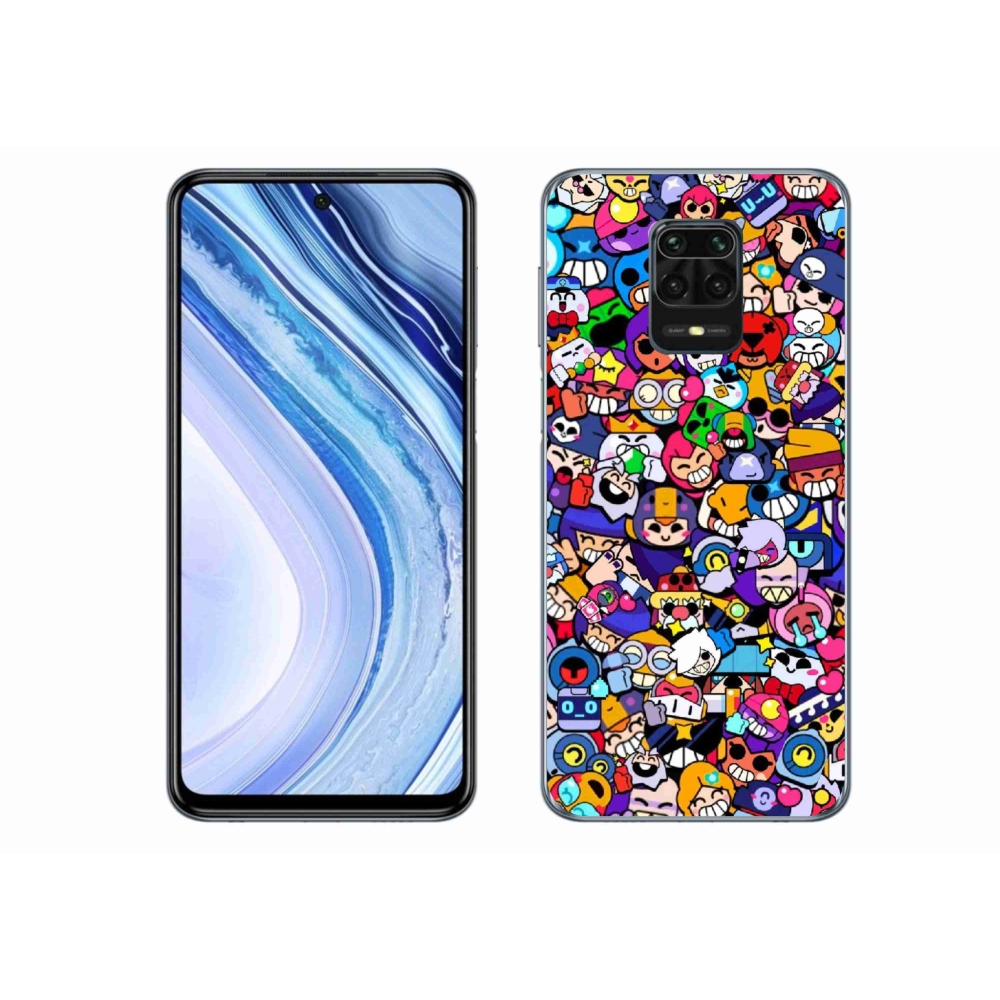 Gélový kryt mmCase na Xiaomi Redmi Note 9 Pro - brawl stars 2