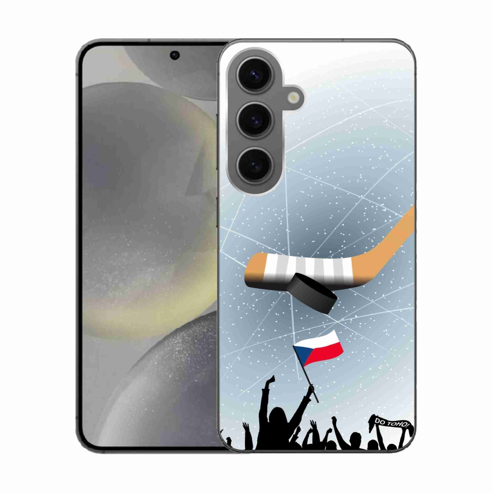 Gélový kryt mmCase na Samsung Galaxy S24 - fanúšikovia hokeja
