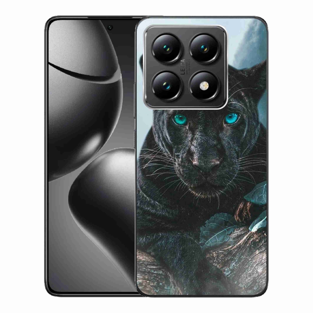 Gélový kryt mmCase na Xiaomi 14T - čierny panter