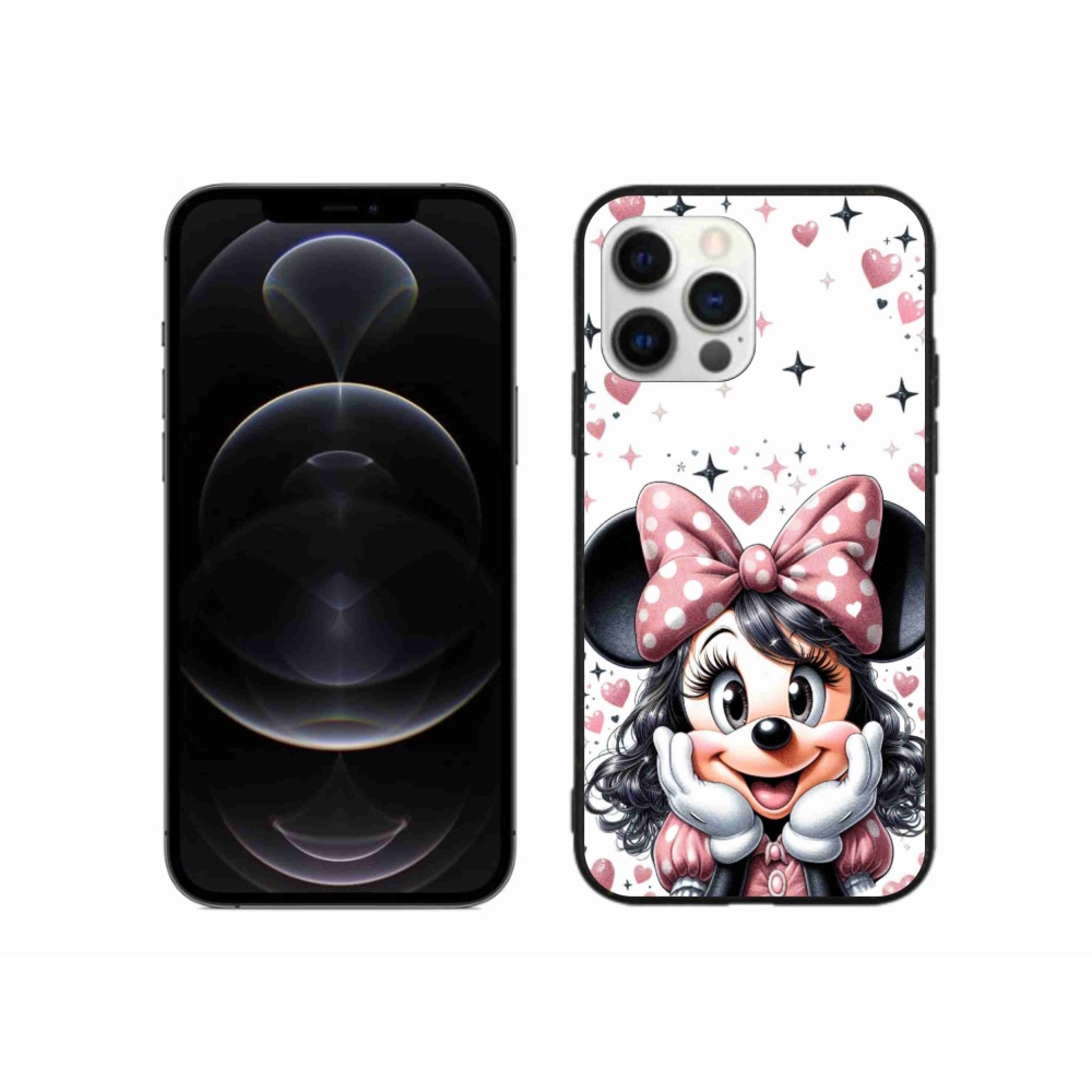 Gélový kryt mmCase na iPhone 12 Pro Max - minnie