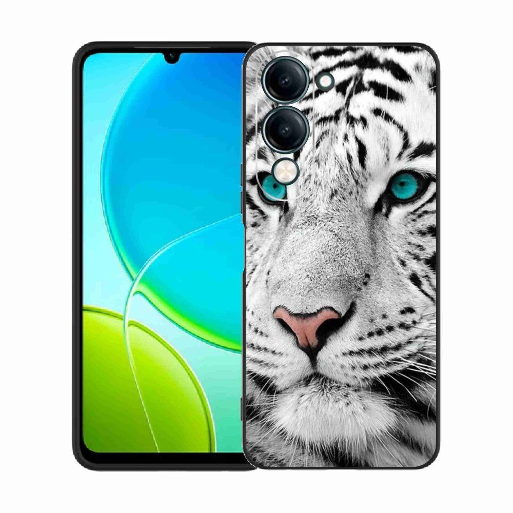 Gélový kryt mmCase na Vivo Y29s 5G - biely tiger