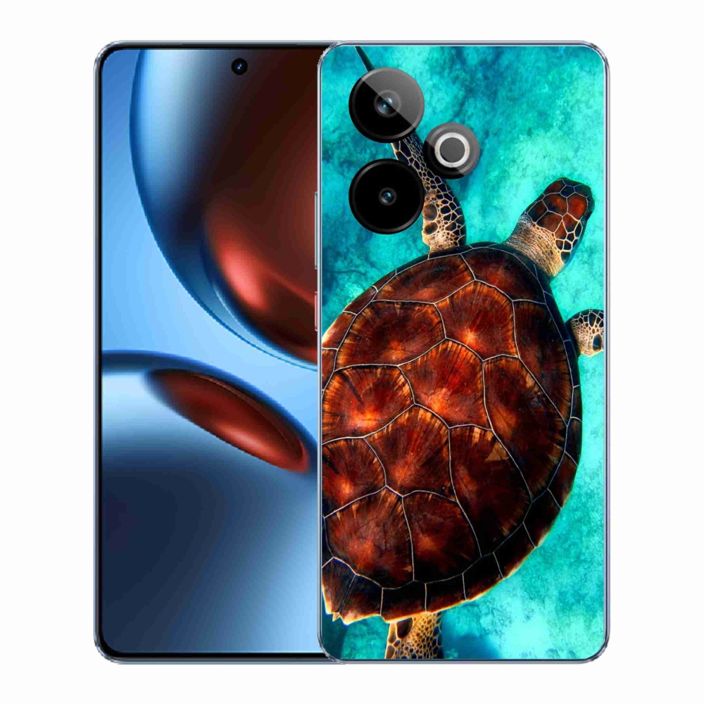 Gélový kryt mmCase na Realme GT 7 5G/GT 7T 5G - korytnačka