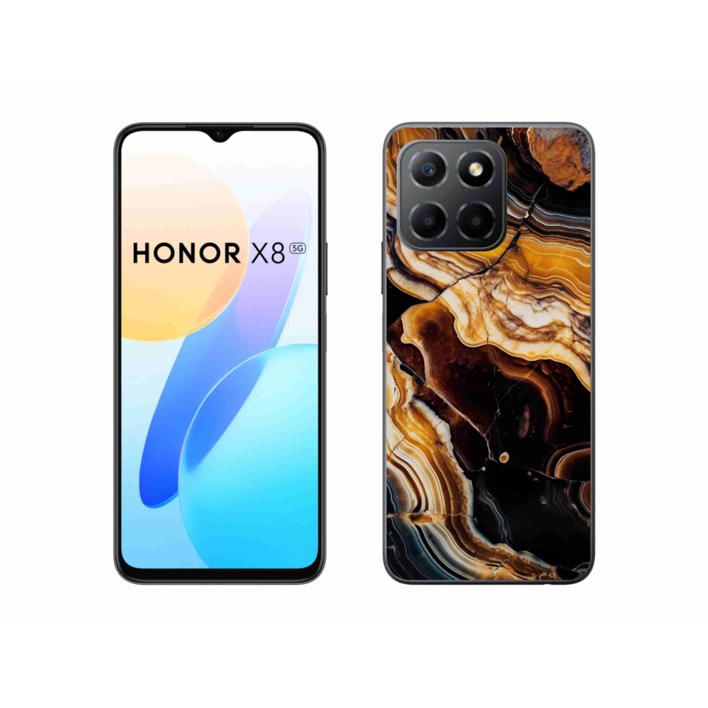 Gélový kryt mmCase na Honor X8 5G - abstraktný motív 26