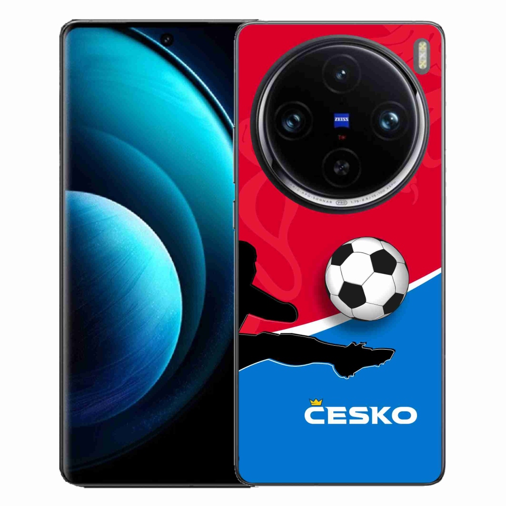 Gélový kryt mmCase na Vivo X100 Pro 5G - futbal Česko 2