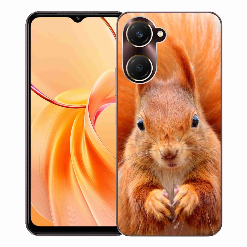 Gélový kryt mmCase na Vivo Y28s 5G - veverička