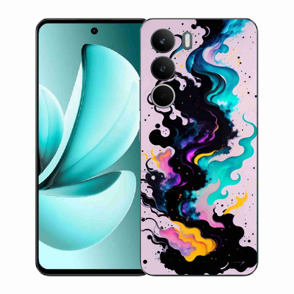 Gélový kryt mmCase na Realme C71 - abstraktný motív 4