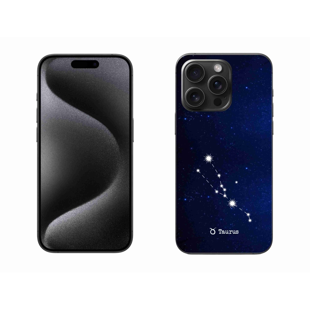 Gélový kryt mmCase na iPhone 15 Pro Max - súhvezdie Býka