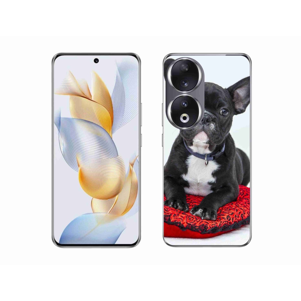 Gélový obal mmCase na Honor 90 - buldog