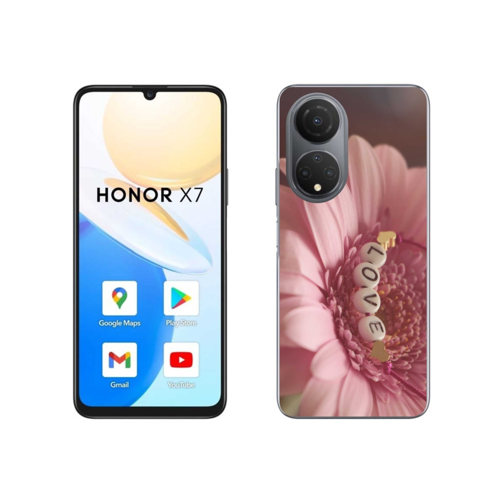 Gélový kryt mmCase na Honor X7 - prívesok love