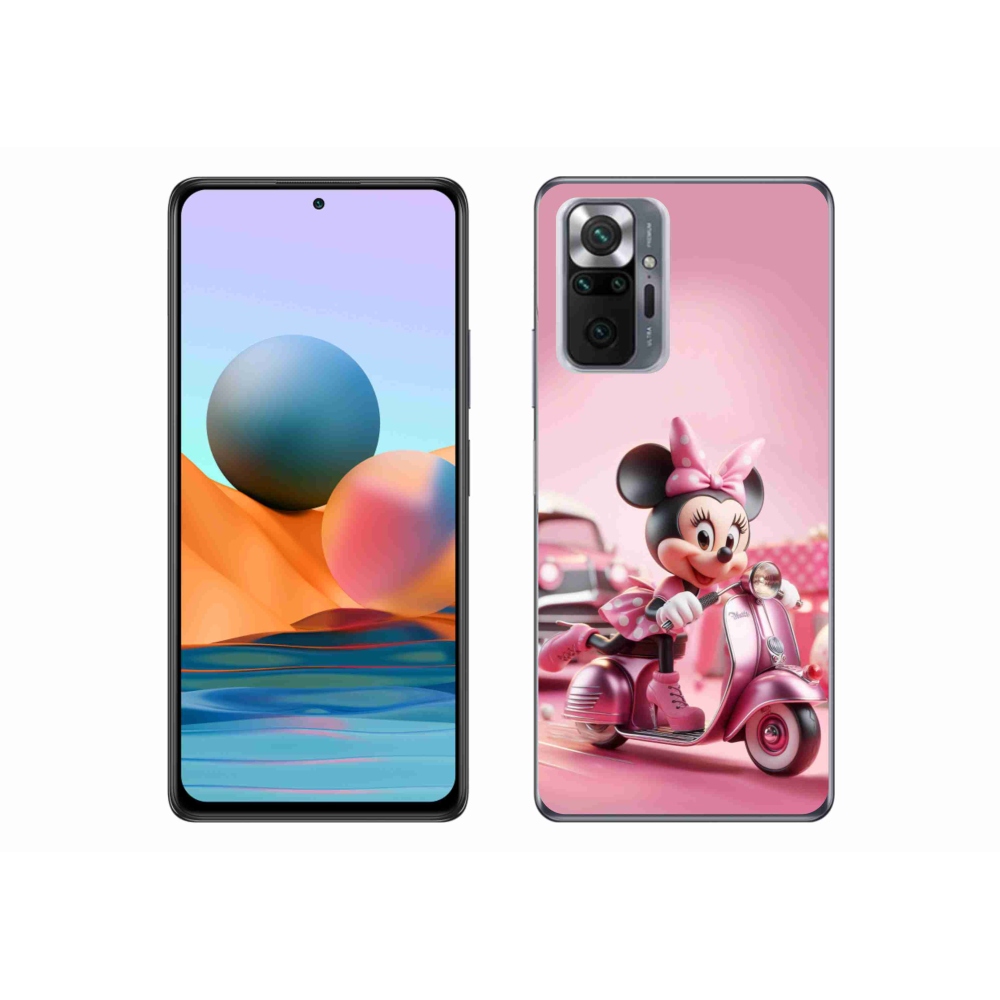 Gélový kryt mmCase na Xiaomi Redmi Note 10 Pro - minnie 1