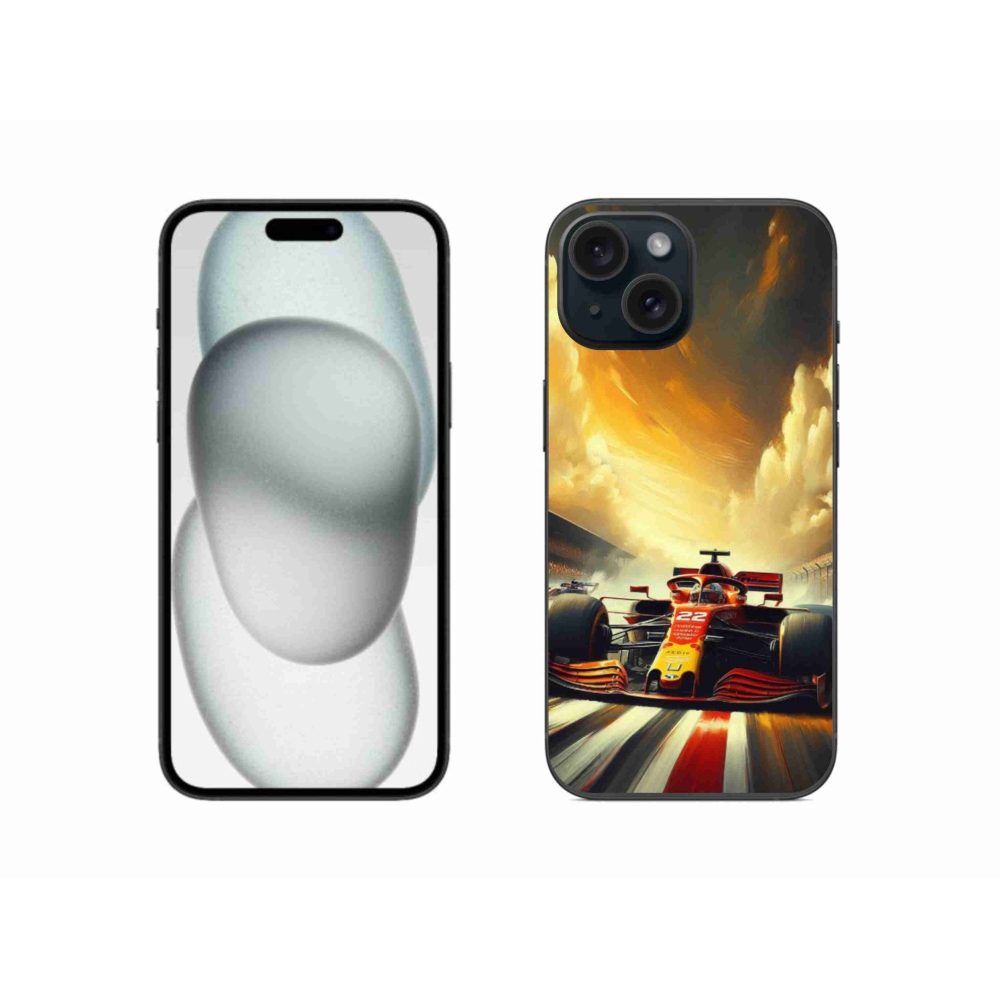 Gélový kryt mmCase na iPhone 15 - formula 2