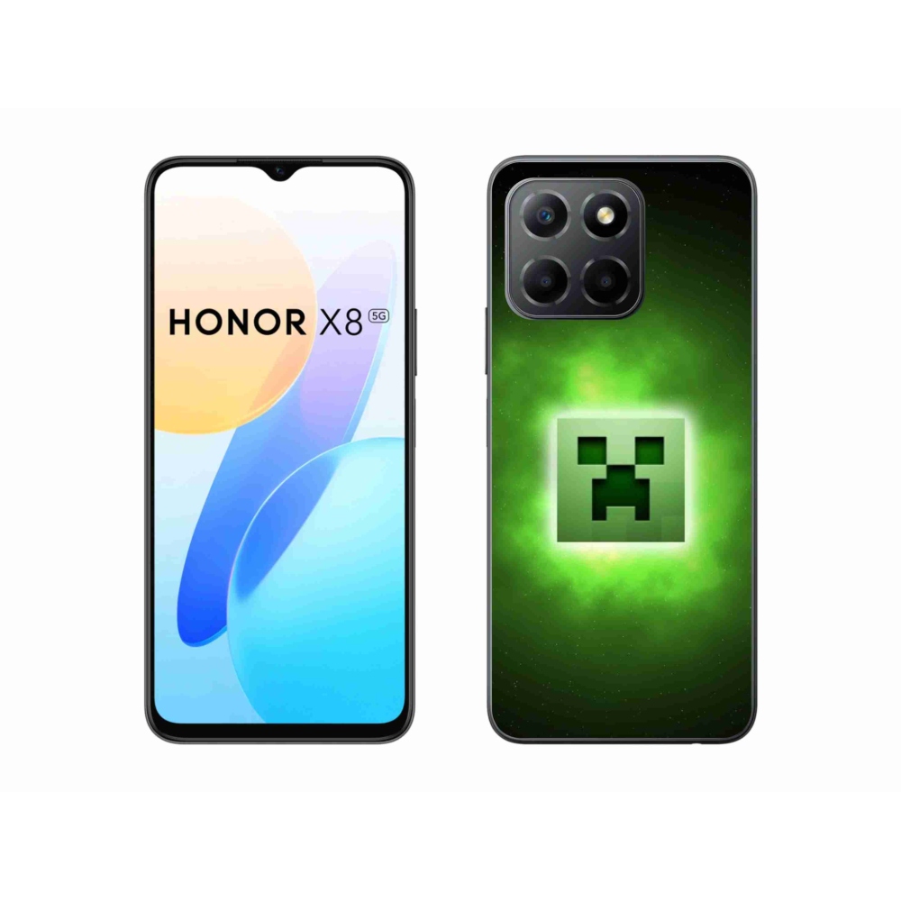 Gélový kryt mmCase na Honor X8 5G/Honor 70 Lite 5G - minecraft