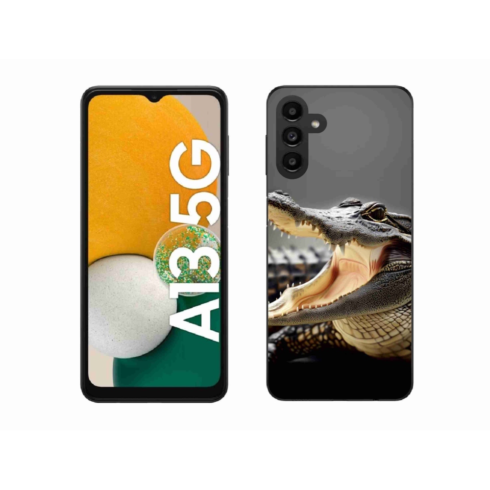 Gélový kryt mmCase na Samsung Galaxy A13 5G - krokodíl