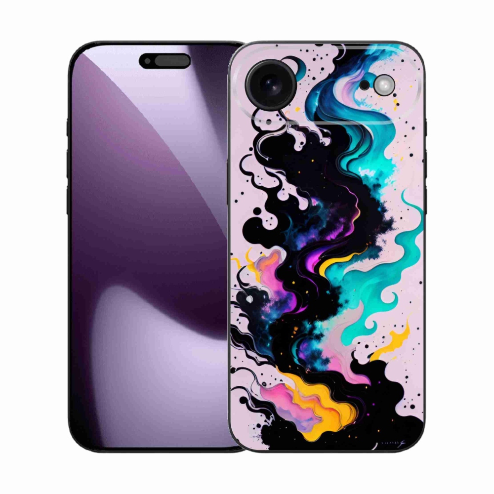 Gélový kryt mmCase na iPhone 17 Air - abstraktný motív 4