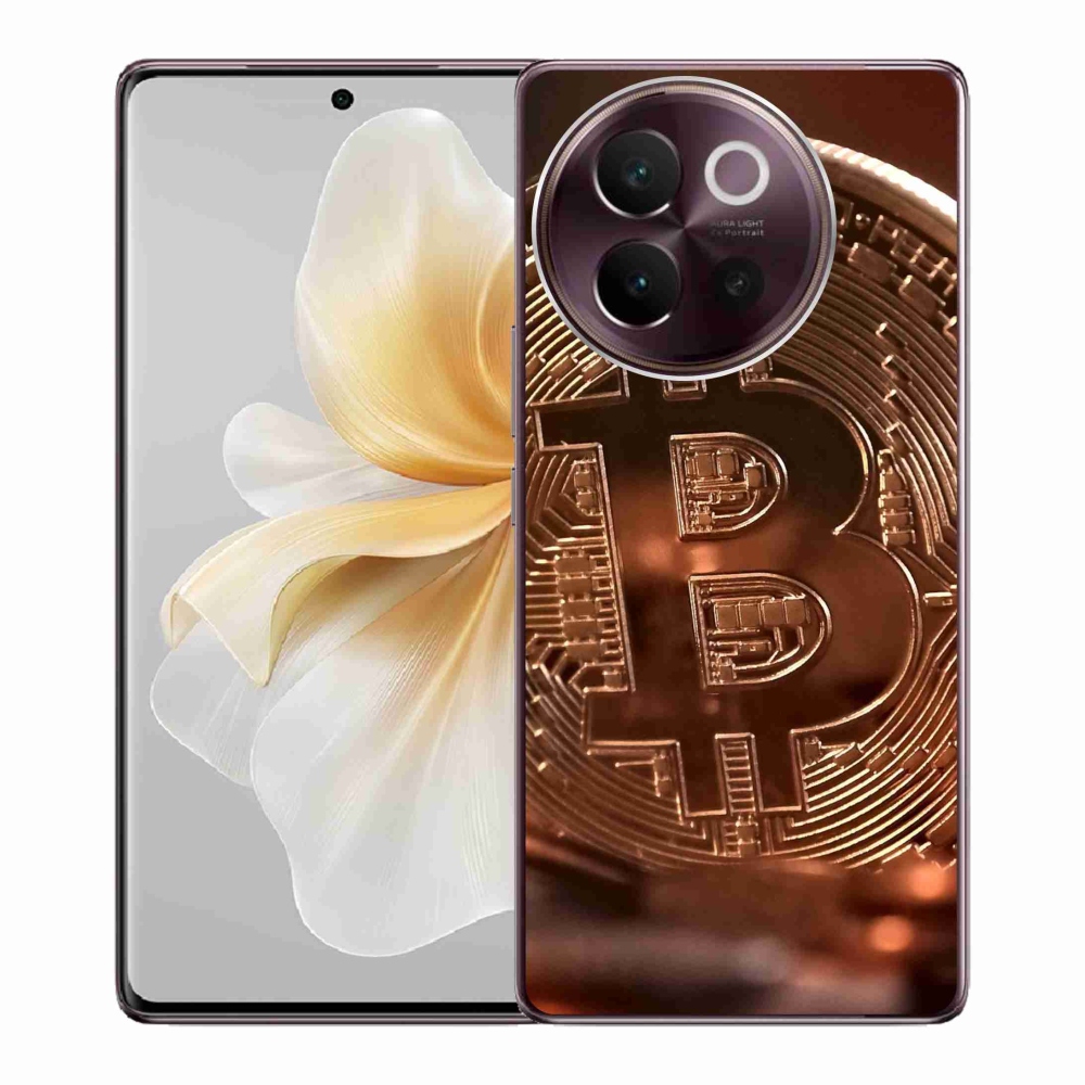 Gélový kryt mmCase na Vivo V40 Lite 5G - bitcoin