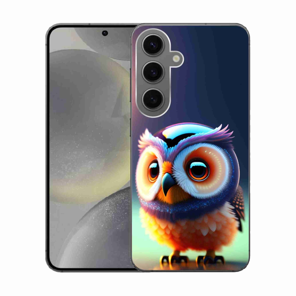 Gélový kryt mmCase na Samsung Galaxy S24 - sovička