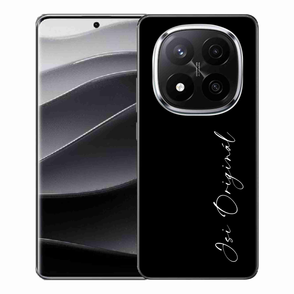 Gélový kryt mmCase na Xiaomi Redmi Note 14 Pro+ 5G - si originál čierne pozadie