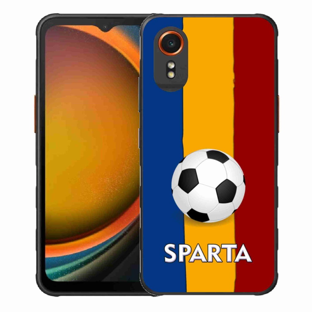 Gélový kryt mmCase na Samsung Galaxy Xcover 7 - futbal 1