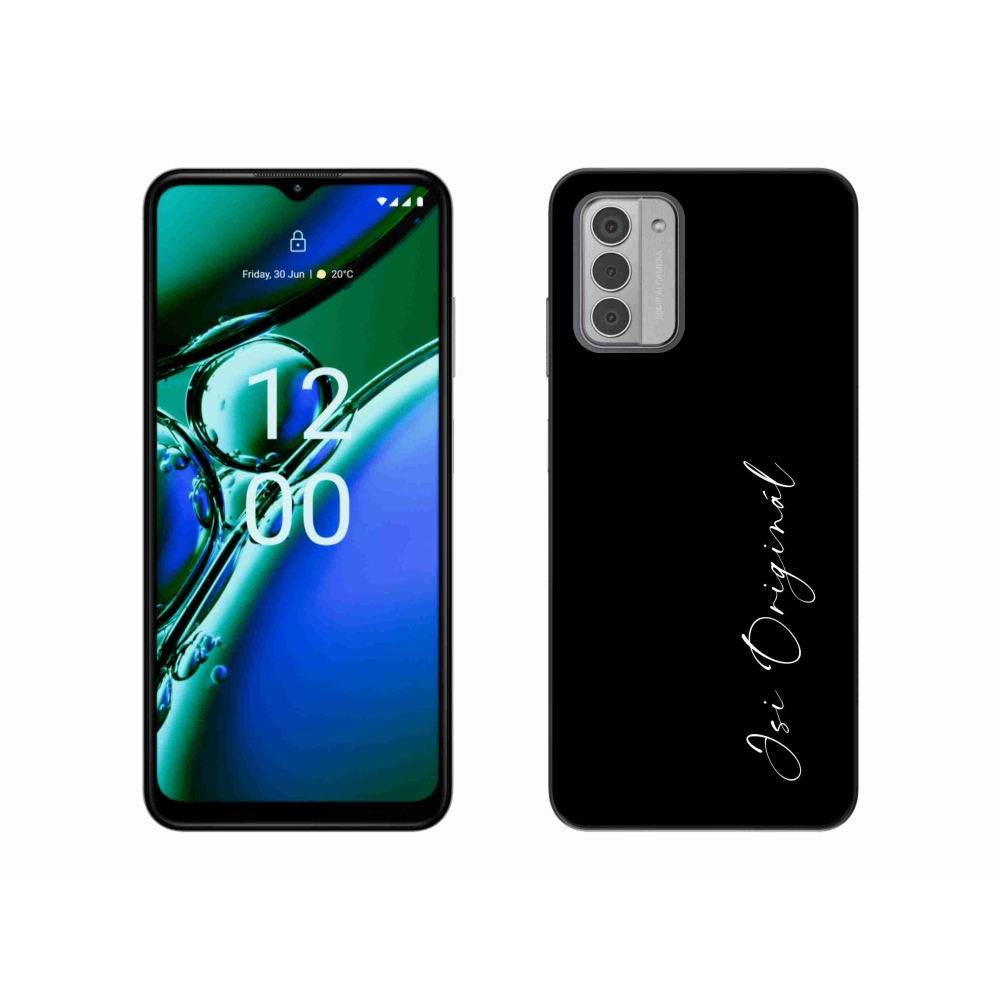 Gélový kryt mmCase na Nokia G42 - si originál čierne pozadie