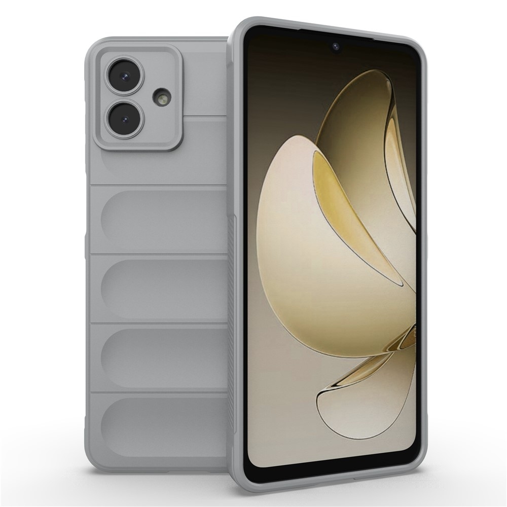 Rugg odolný gélový obal na Samsung Galaxy A07 4G - svetlosivý